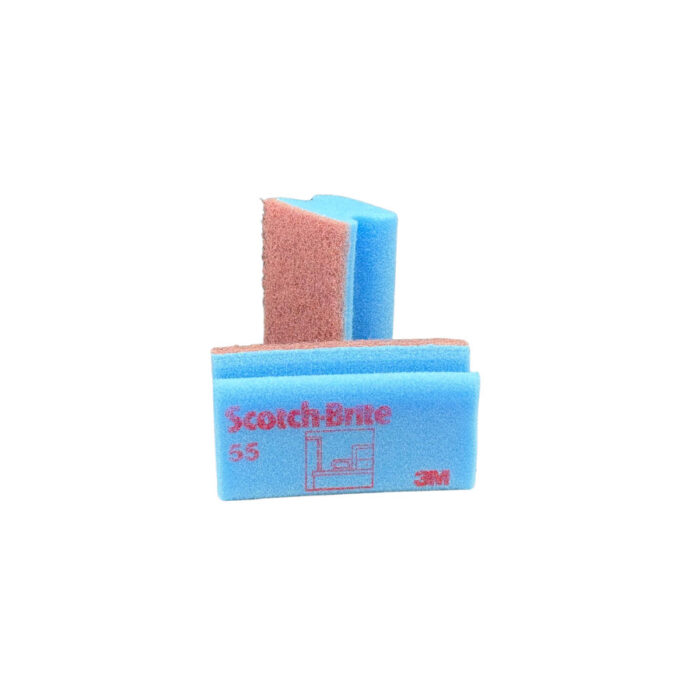 3M Scotch Brite accoppiato spugna delicato 55 - blu