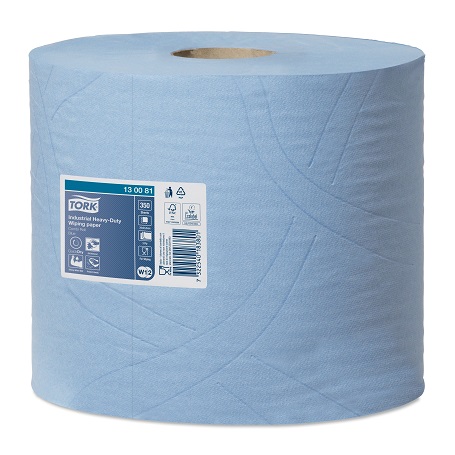 TORK W1/W2 130081 carta ultraresistente per asciugatura industriale 350 str.