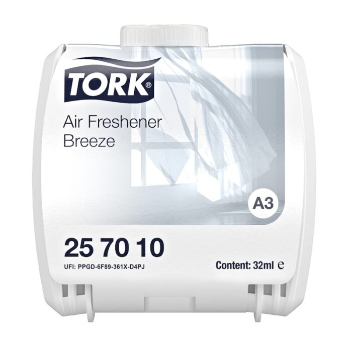 Tork Ricarica Brezza deodorante per ambienti ad azione continua A3, neutralizzatore di odori, 257010